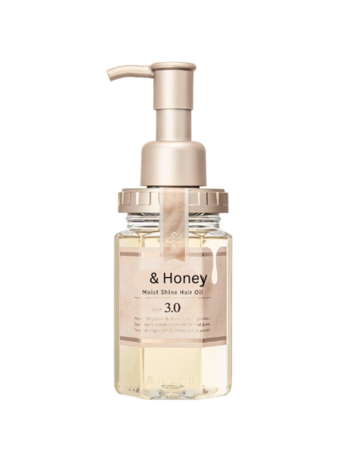 & Honey Moist Shine Repair Hair Oil 100ml Step3.0 - Fairy Rose Sent